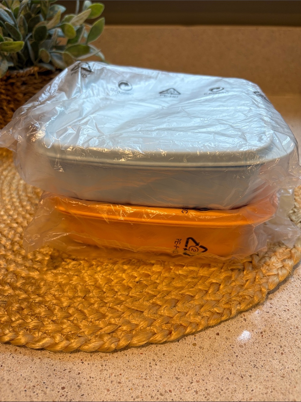 NEW (2) Tupperware ECO+ Lunchit Bento Containers